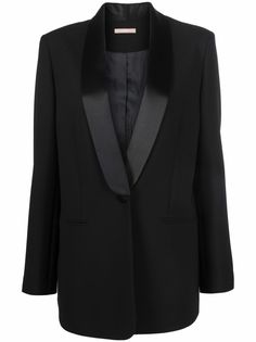 12 STOREEZ однобортный пиджак-смокинг