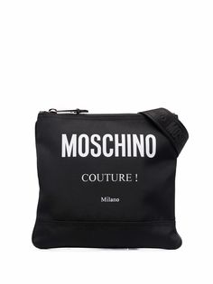 Moschino сумка-мессенджер с логотипом