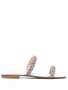 Stuart Weitzman декорированные сандалии Addison