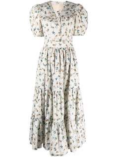 Maison Bohemique комплект из топа и юбка с цветочным принтом