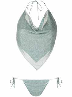 Oséree бикини Shine с вырезом халтер