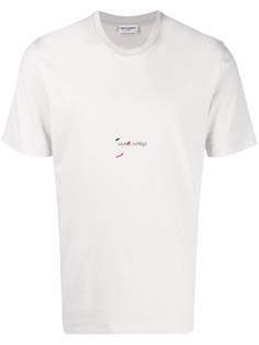 Saint Laurent футболка с логотипом