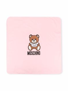 Moschino Kids одеяло с принтом Toy Bear