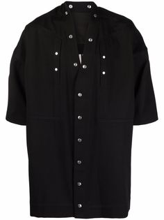 Rick Owens рубашка Faun на кнопках
