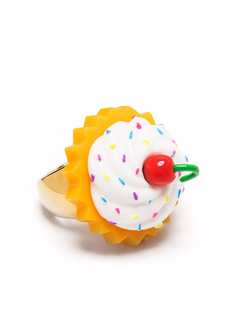 Moschino кольцо Cake