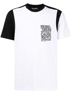 Neil Barrett футболка с принтом Rebel Without A Cause