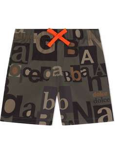 Dolce & Gabbana Kids шорты с логотипом