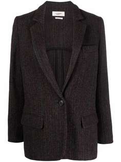 Isabel Marant Étoile шерстяной жакет с узором в елочку