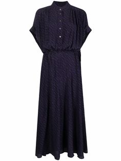 Isabel Marant Étoile платье-рубашка с геометричным принтом