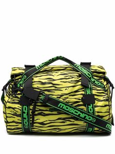 Moschino дорожная сумка с зебровым принтом