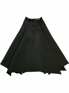 Christopher Kane атласная юбка асимметричного кроя