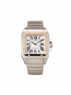 Cartier наручные часы Santos pre-owned 38 мм 2007-го года