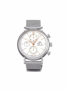 IWC Schaffhausen наручные часы Portofino Chronograph pre-owned 42 мм 2018-го года