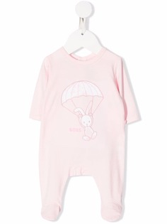 BOSS Kidswear пижама с вышивкой