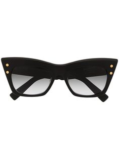 Balmain Eyewear солнцезащитные очки в массивной оправе