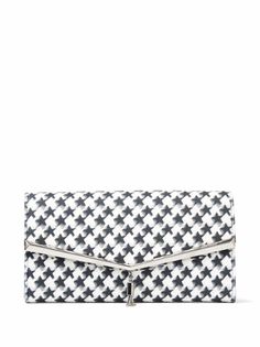 Jimmy Choo клатч Elish в ломаную клетку