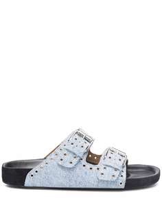 Isabel Marant джинсовые сандалии с люверсами