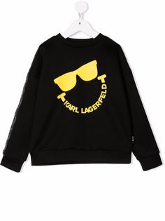 Karl Lagerfeld Kids толстовка с логотипом