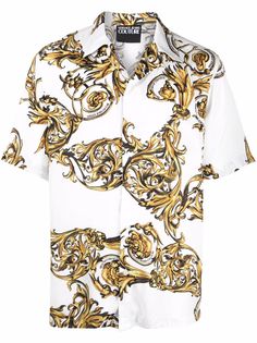 Versace Jeans Couture рубашка с короткими рукавами и принтом Baroque