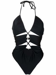 Noire Swimwear купальник с вырезом халтер