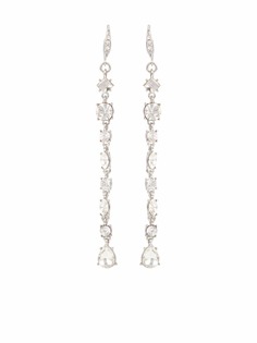 Givenchy Pre-Owned серьги-подвески 2000-х годов с кристаллами