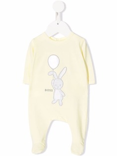 BOSS Kidswear пижама с вышивкой