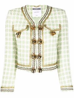 Moschino твидовый жакет
