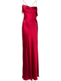 Michelle Mason платье с вырезом-хомутом