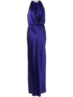 Michelle Mason платье с вырезом халтер и драпировкой