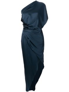 Michelle Mason платье асимметричного кроя с драпировкой