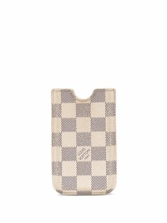 Louis Vuitton чехол Damier Azur для iPhone 4 2000-х годов