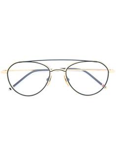 Thom Browne Eyewear солнцезащитные очки-авиаторы