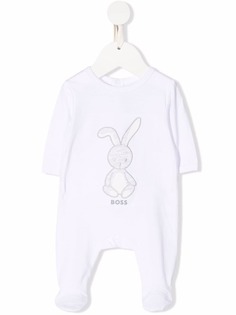 BOSS Kidswear пижама с вышивкой