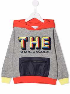 The Marc Jacobs Kids худи в стиле колор-блок с логотипом