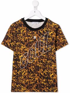 Givenchy Kids футболка с абстрактным принтом