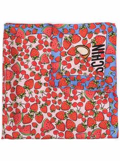 Moschino шарф с принтом