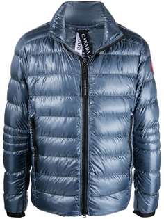 Canada Goose пуховик с эффектом металлик
