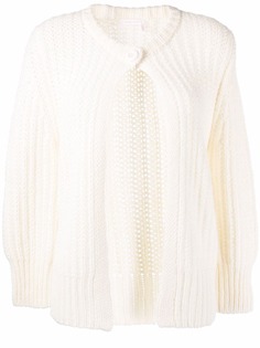 See by Chloé шерстяной кардиган крупной вязки