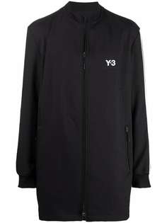 Y-3 удлиненная спортивная куртка
