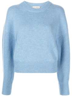 Alexander McQueen джемпер с круглым вырезом и объемными рукавами