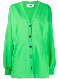 MSGM кардиган с V-образным вырезом