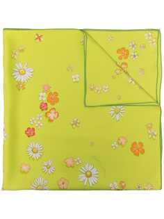 Hermès шелковый платок Flower Power pre-owned Hermes