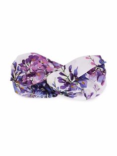 Dolce & Gabbana Kids резинка для волос с цветочным принтом