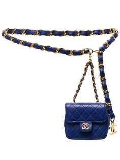 Chanel Pre-Owned поясная мини-сумка Classic Flap 1990-х годов