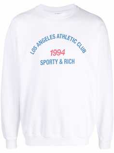 Sporty & Rich толстовка с логотипом