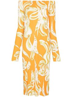 Emilio Pucci платье с принтом Farfalle