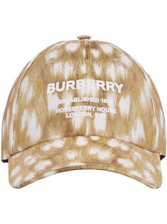 Burberry кепка с принтом Horseferry