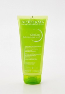 Гель для умывания Bioderma интенсивного действия, Sebium Актив, 200 мл