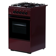 Газовая плита Flama RG 24019 B, газовая духовка, без крышки, сталь, коричневый