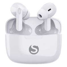 Гарнитура SUNWIND SW-WH204, Bluetooth, вкладыши, белый [sw-wh204w]